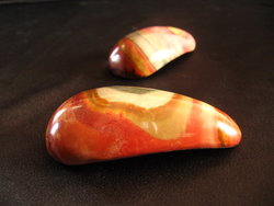 Desert Jasper Massage Tool - Round Design 5pcs