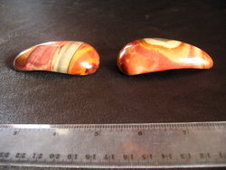 Desert Jasper Massage Tool - Round Design 5pcs