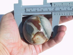 Polychrome Jasper Sphere 50mm - 2pc Lot