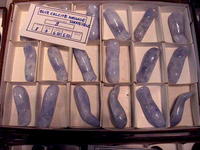 Blue Calcite Massage Tool - Handheld Design 10pcs