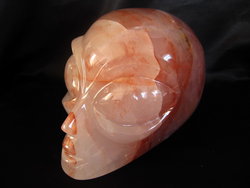 Fire Quartz Alien Skull - 25pcs