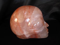 Fire Quartz Alien Skull - 5pcs