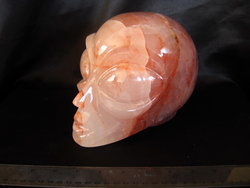 Fire Quartz Alien Skull - 5pcs