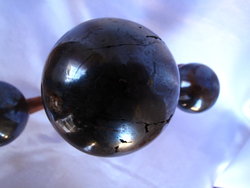 Hematite Sphere 40mm - 5pcs