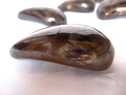Hematite Massage Tool - Round Design - 5 Flats (90pcs)