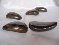 Hematite Massage Tool - Round Design - 5 Flats (90pcs)