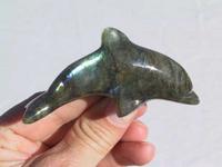 Labradorite Small Dolphin - Fancy Shape