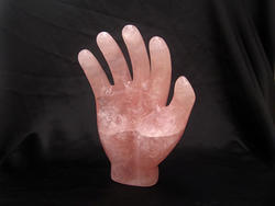 Rose Quartz Hands