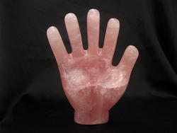 Rose Quartz Hands