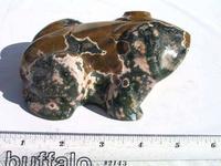 Orbicular Jasper Large Toad