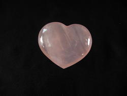 Rose Quartz, Hearts, (90 grams) Regular Quality