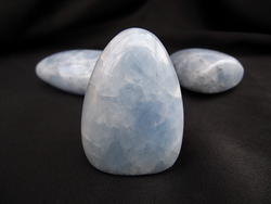 Blue Calcite Dome Shape 10PCS