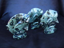 Crocodile Jasper Sunfish - 100 pcs