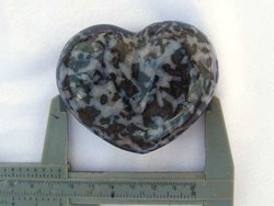 Indigo Gabbro Heart 200g 60pcs (5flats)