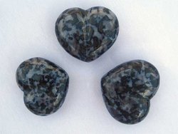 Indigo Gabbro Heart 90g 90pcs (5flats)