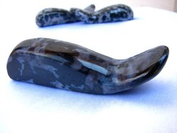 Indigo Gabbro� Massage Tool - Handheld Design - 2 Flats (36pcs)