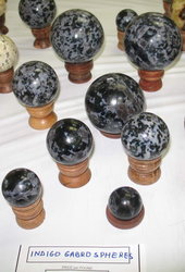 Indigo Gabbro Sphere 40mm