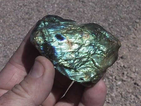 Labradorite Rough (50-500grams/pc) AAA 10LB