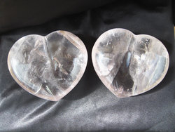 Optical Calcite Heart 7 - 8 inch