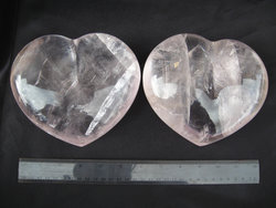 Optical Calcite Heart 7 - 8 inch
