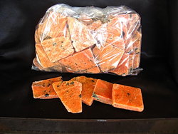 Orange Calcite Polished One Face 88LB (16 Bags)