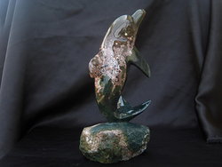 Sea Jasper Curled Tail Dolphin