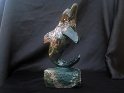 Sea Jasper Curled Tail Dolphin