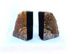 Petrified Wood Bookends (3-5Kg) - AAA - 10 pairs