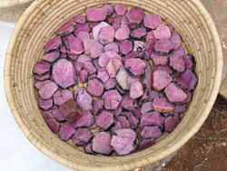 Ruby, Flat - Hexagonal, (500g) AAA Quality
