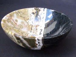 Sea Jasper Handcrafted Bowl 4 inch 10pcs
