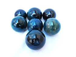 Blue Agate Spheres (40-60mm) 80LB