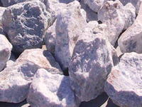 Blue Calcite Rough 100 lb Lot