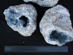 Celestite Geode AA (3-6kg/pc) - 45kg (100LB)