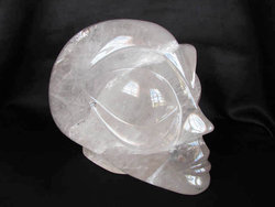 Quartz Alien Skull - 10pcs