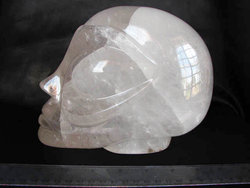 Quartz Alien Skull - 10pcs