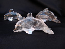 Quartz Crystal Small Dolphin New Shape