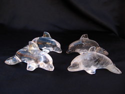 Quartz Crystal Small Dolphin New Shape