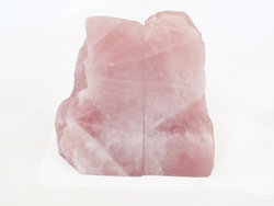 Rose Quartz, Bookends (2-3Kg) - 25 pairs