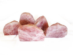 Rose Quartz, Bookends (3-5Kg) - 2 pairs