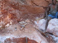Rose Quartz Rough 50 lb Lot