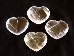 Optical Calcite Heart 90g