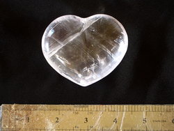 Optical Calcite Heart 90g