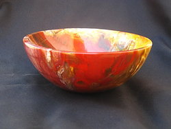 Petrified Wood Bowl 5 inch - 5pcs