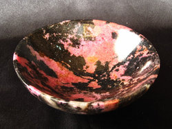 Rhodonite Bowl 5 inch