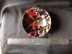 Rhodonite Bowl 5 inch