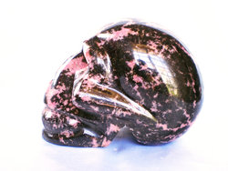 Rhodonite Skull - 2pcs