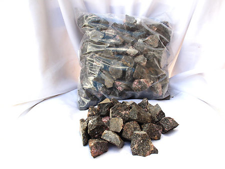 Rhodonite Decor Rough (15-30g) 25kg (55LBS)