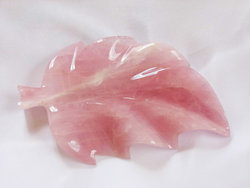 Rose Quartz Leaves-Medium 10pcs
