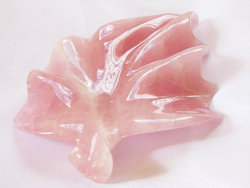 Rose Quartz Leaves-Medium 10pcs