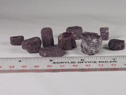 Corundum, Ruby, 50g, B Quality Specimens